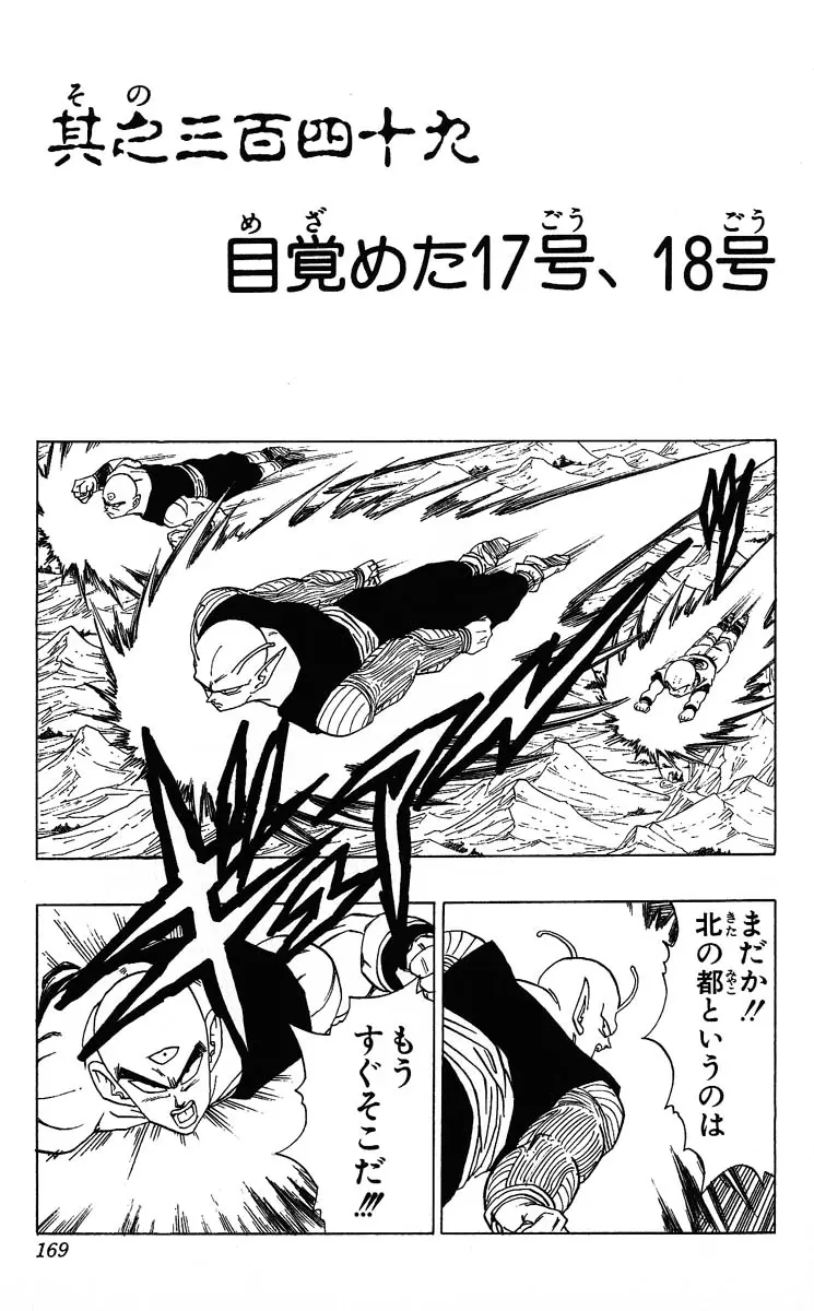Chapitre 29 — Dragon Ball (Édition Japonaise) Vol. 29 — page 169