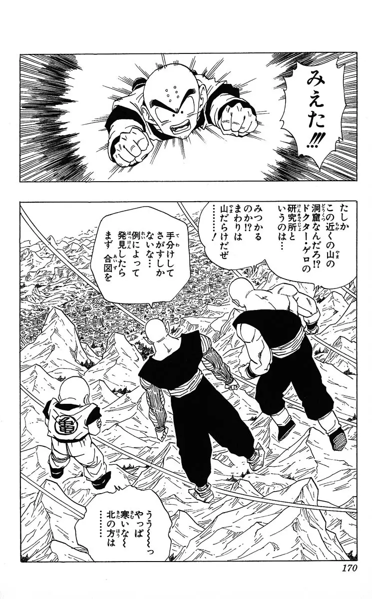 Chapitre 29 — Dragon Ball (Édition Japonaise) Vol. 29 — page 170