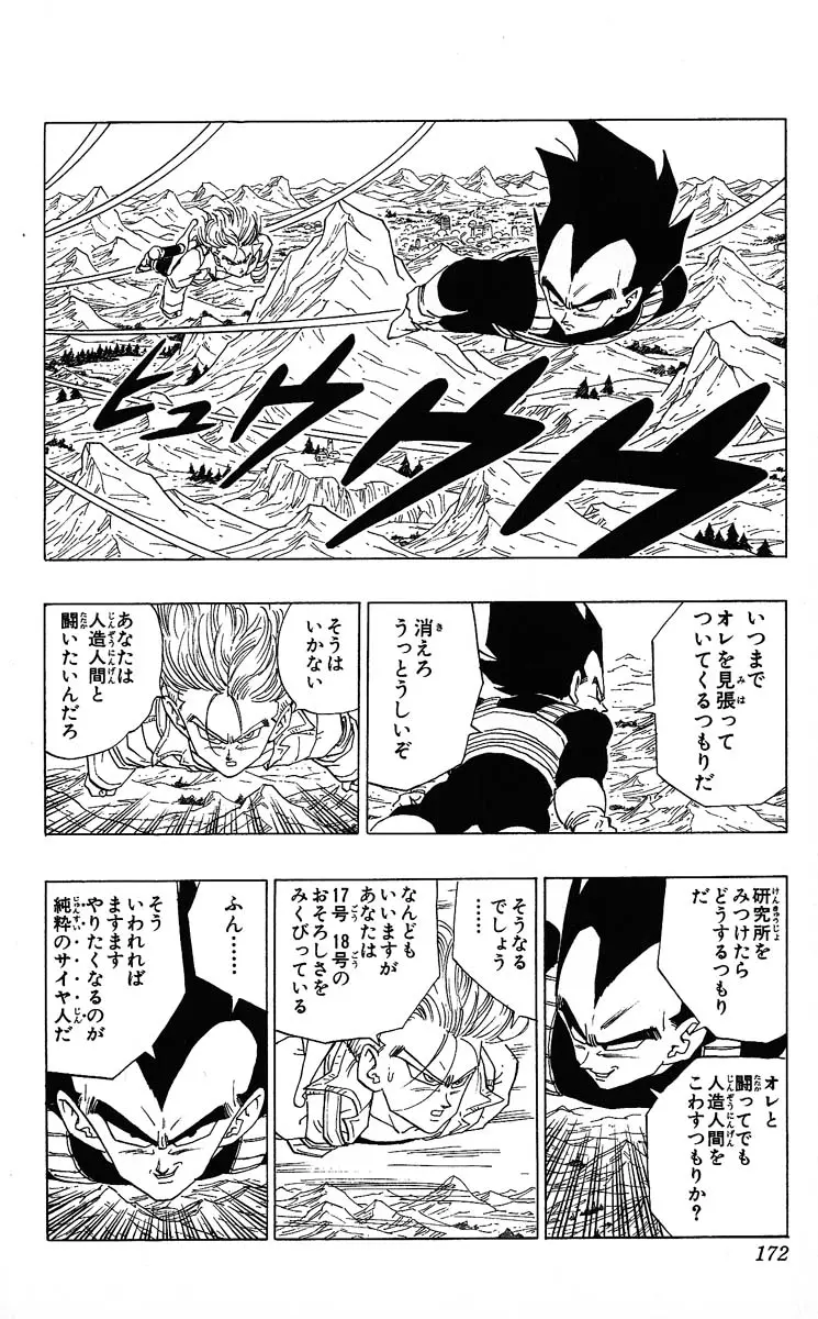 Chapitre 29 — Dragon Ball (Édition Japonaise) Vol. 29 — page 172