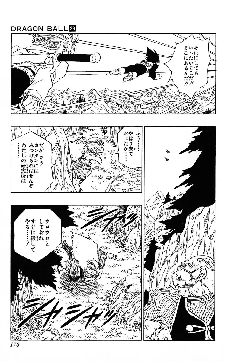 Chapitre 29 — Dragon Ball (Édition Japonaise) Vol. 29 — page 173