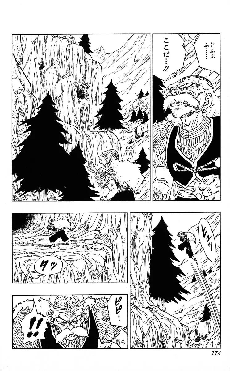 Chapitre 29 — Dragon Ball (Édition Japonaise) Vol. 29 — page 174