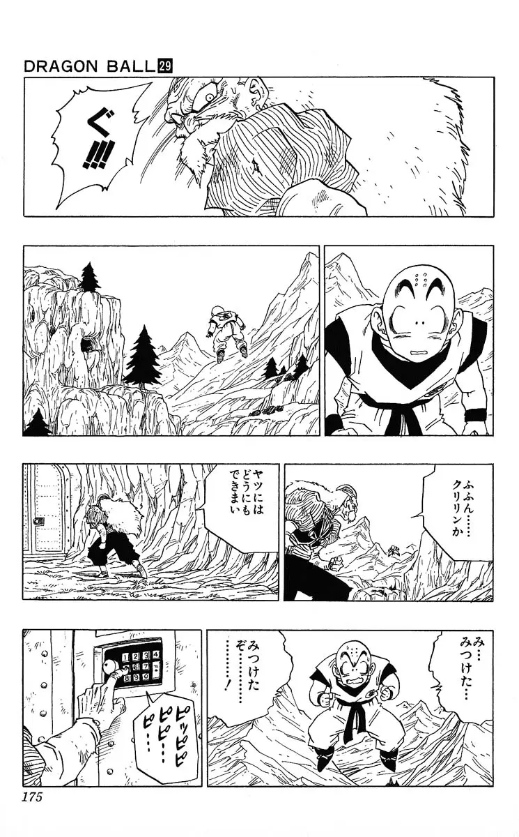 Chapitre 29 — Dragon Ball (Édition Japonaise) Vol. 29 — page 175