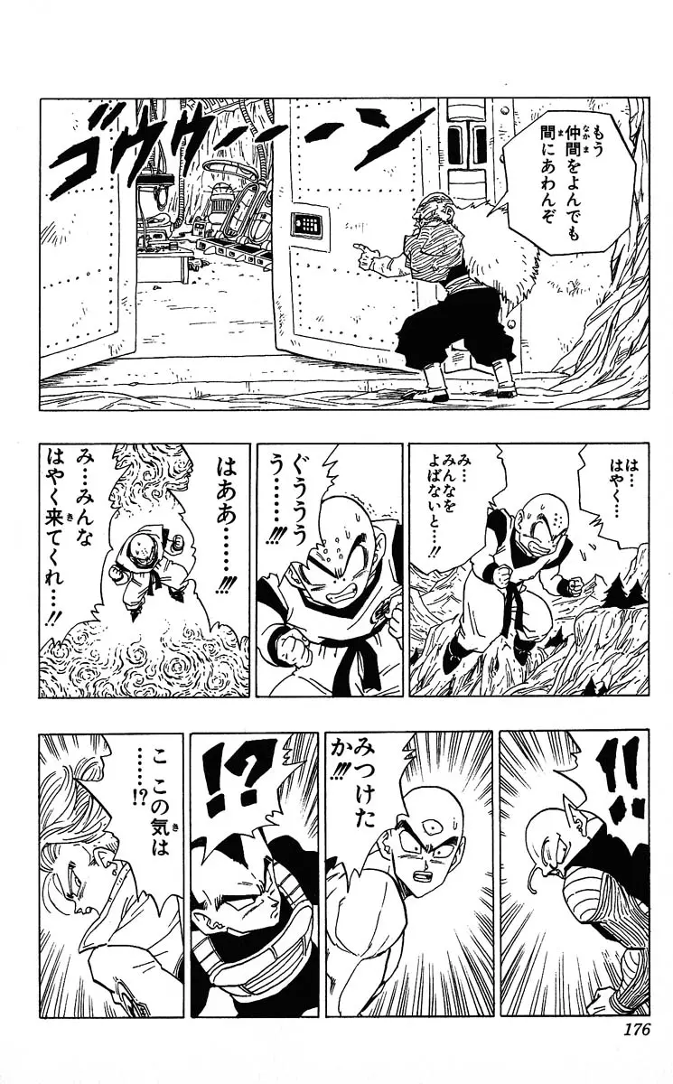 Chapitre 29 — Dragon Ball (Édition Japonaise) Vol. 29 — page 176