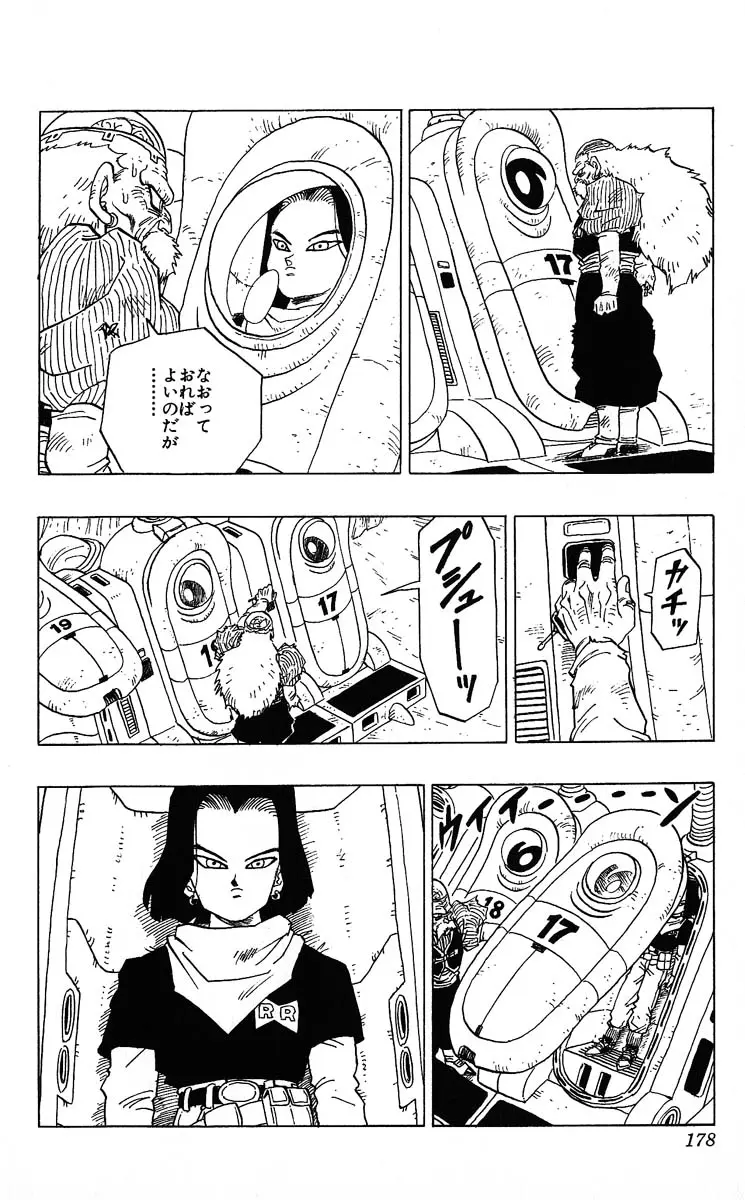 Chapitre 29 — Dragon Ball (Édition Japonaise) Vol. 29 — page 178