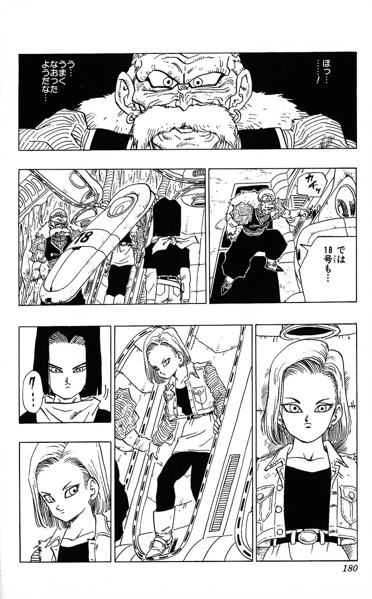 Chapitre 29 — Dragon Ball (Édition Japonaise) Vol. 29 — page 180
