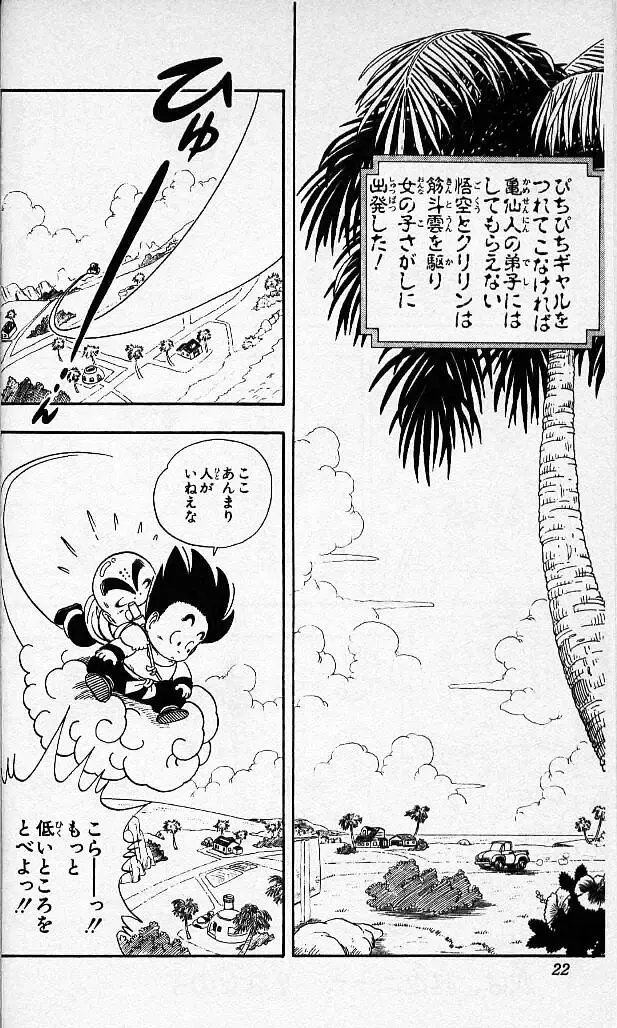 Chapitre 3 — Dragon Ball (Édition Japonaise) Vol. 3 — page 21