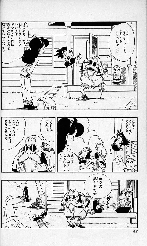 Chapitre 3 — Dragon Ball (Édition Japonaise) Vol. 3 — page 41