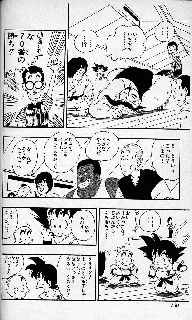 Chapitre 3 — Dragon Ball (Édition Japonaise) Vol. 3 — page 128
