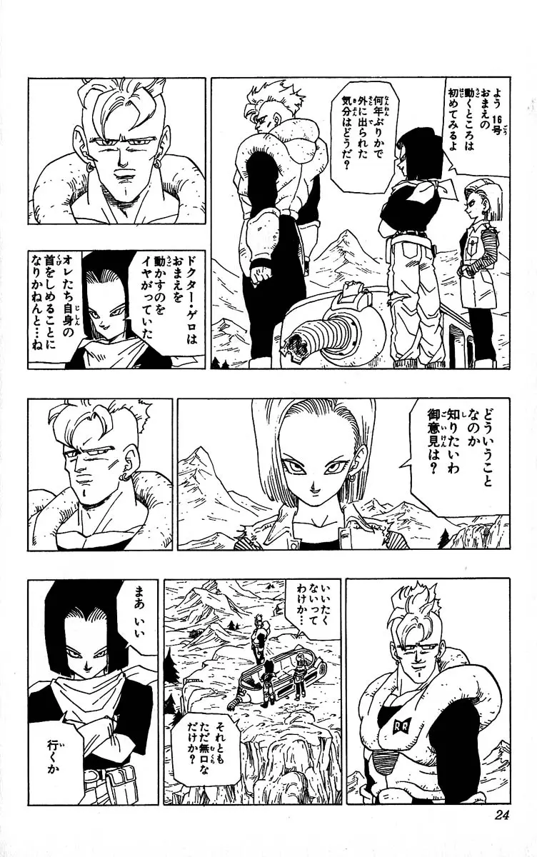 Chapitre 30 — Dragon Ball (Édition Japonaise) Vol. 30 — page 24