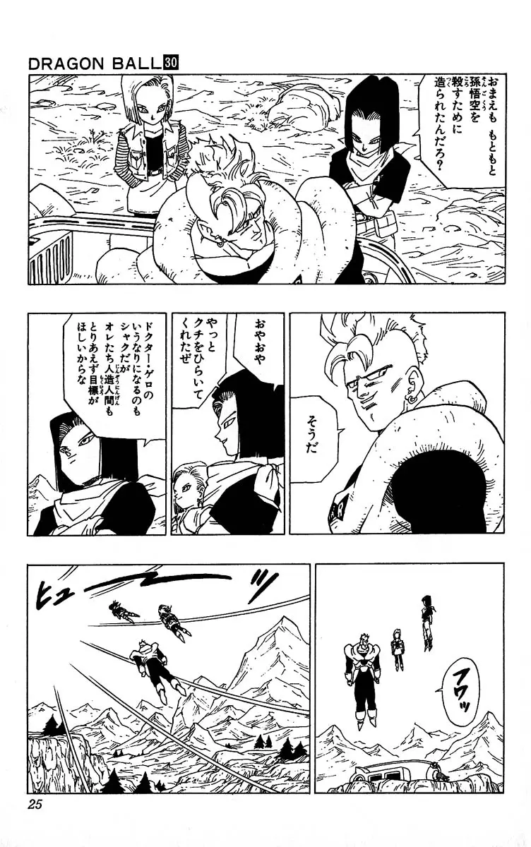 Chapitre 30 — Dragon Ball (Édition Japonaise) Vol. 30 — page 25