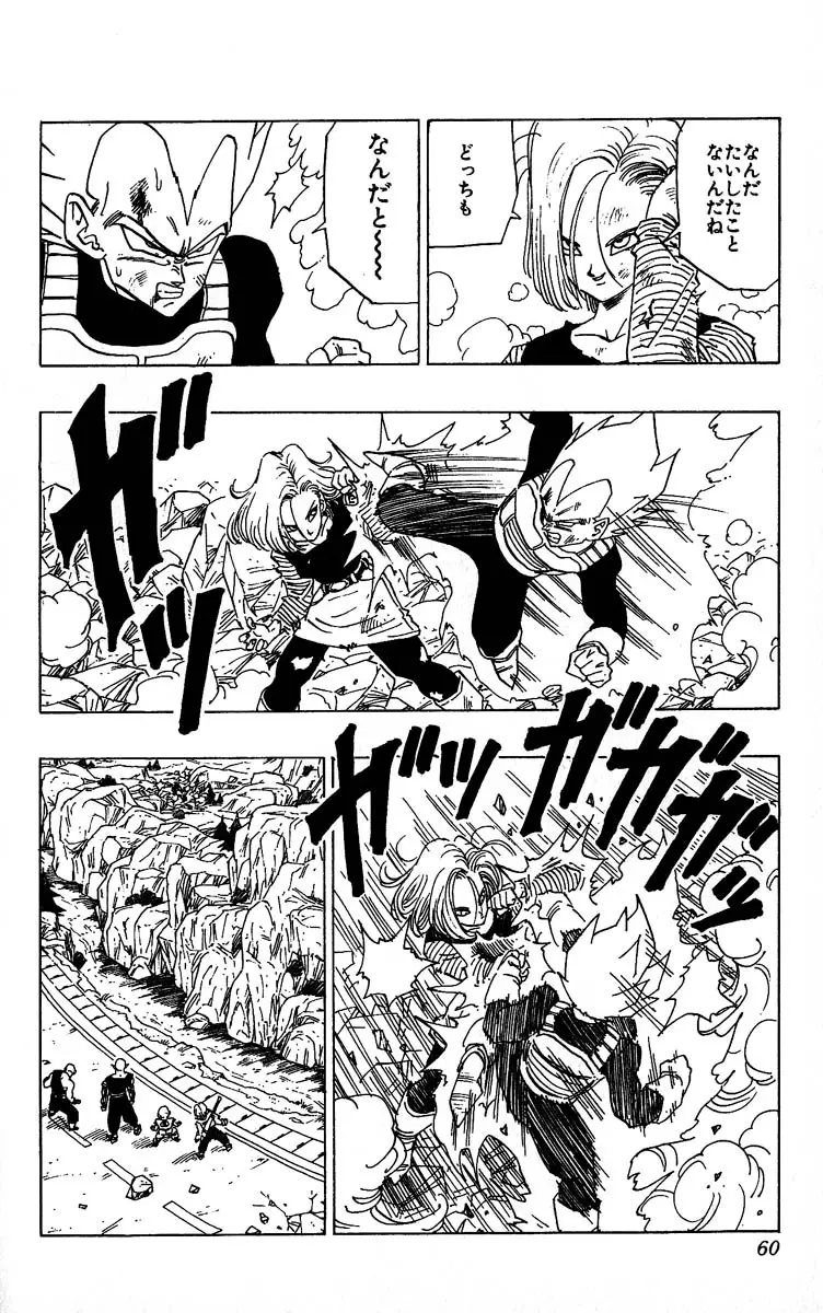 Chapitre 30 — Dragon Ball (Édition Japonaise) Vol. 30 — page 60