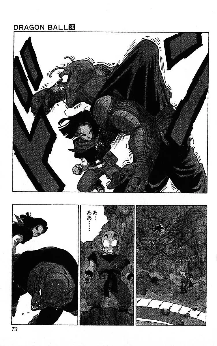 Chapitre 30 — Dragon Ball (Édition Japonaise) Vol. 30 — page 73