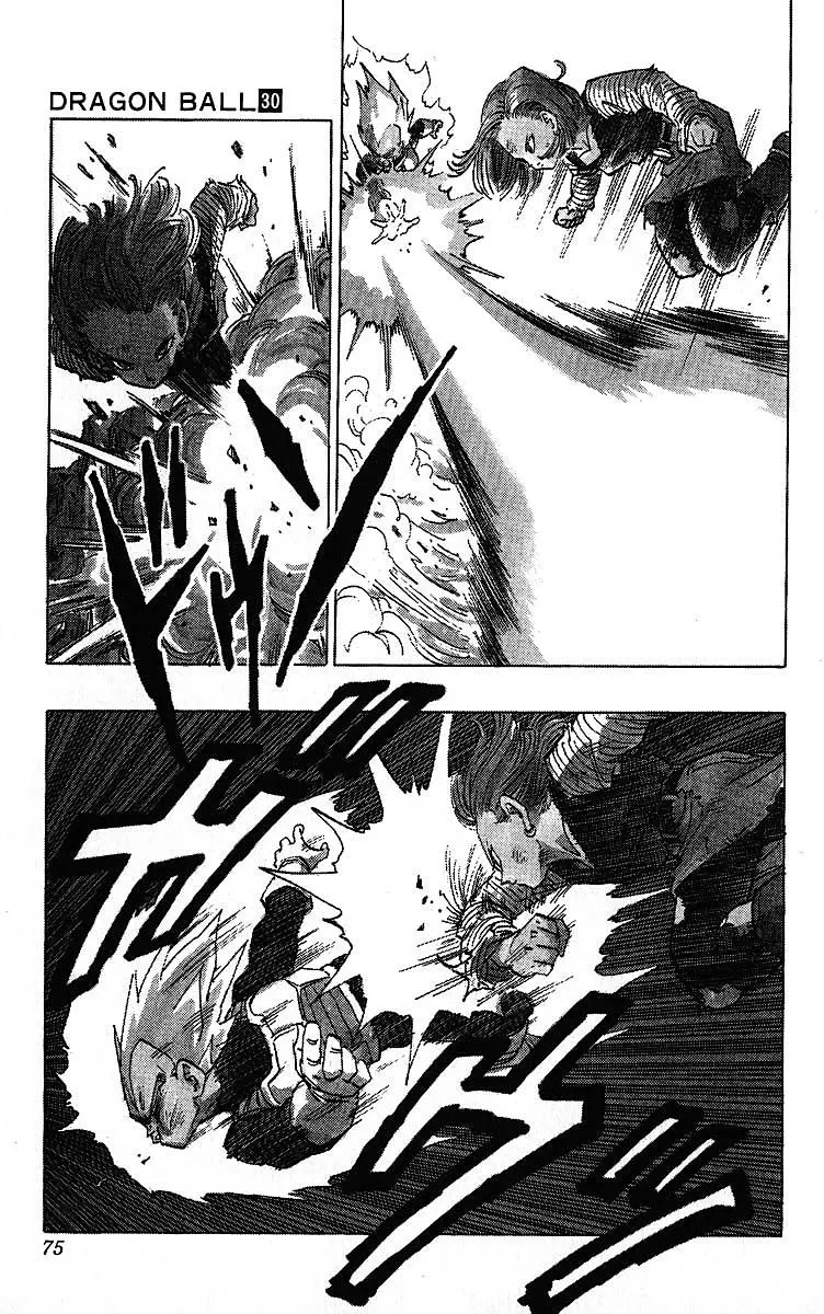 Chapitre 30 — Dragon Ball (Édition Japonaise) Vol. 30 — page 75