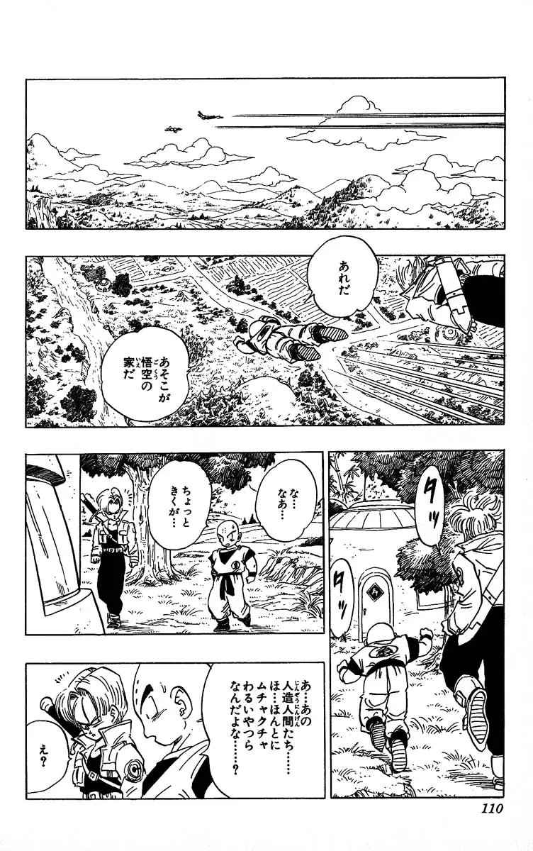 Chapitre 30 — Dragon Ball (Édition Japonaise) Vol. 30 — page 110