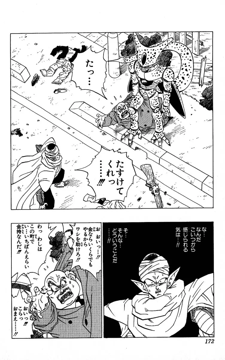 Chapitre 30 — Dragon Ball (Édition Japonaise) Vol. 30 — page 172
