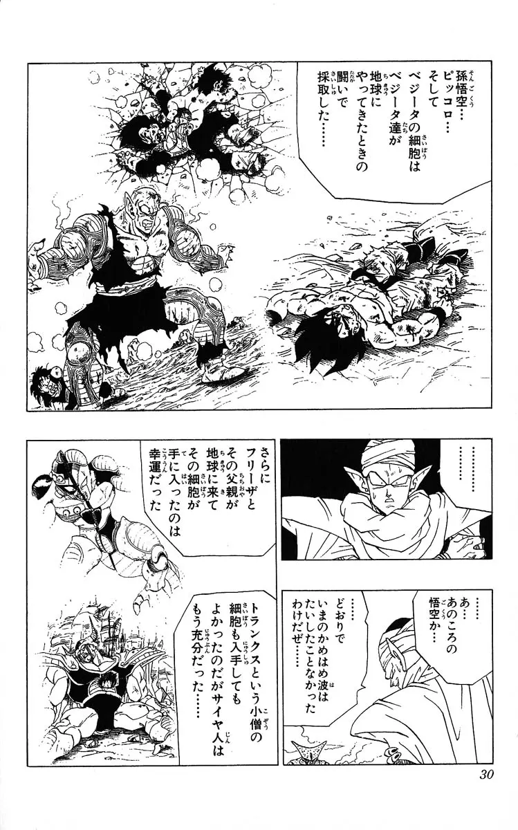 Chapitre 31 — Dragon Ball (Édition Japonaise) Vol. 31 — page 30