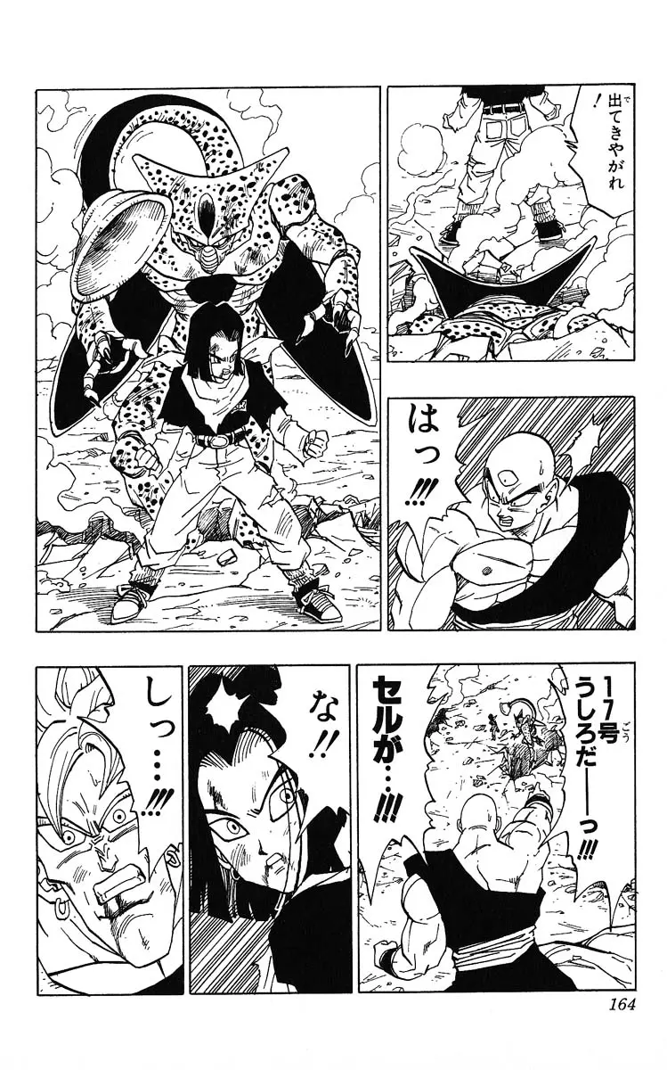 Chapitre 31 — Dragon Ball (Édition Japonaise) Vol. 31 — page 164