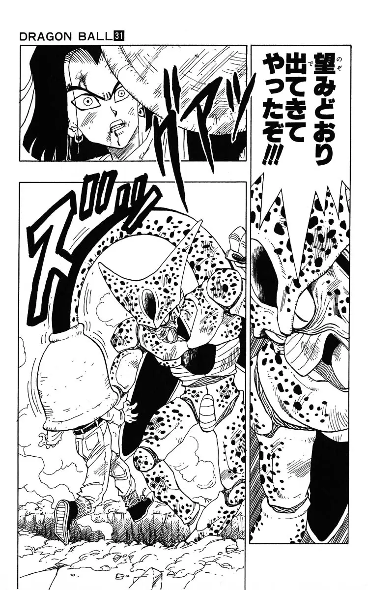Chapitre 31 — Dragon Ball (Édition Japonaise) Vol. 31 — page 165