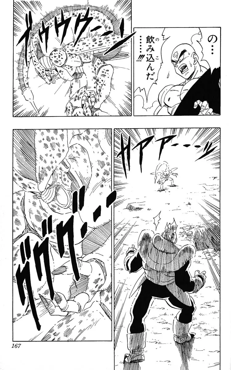 Chapitre 31 — Dragon Ball (Édition Japonaise) Vol. 31 — page 167