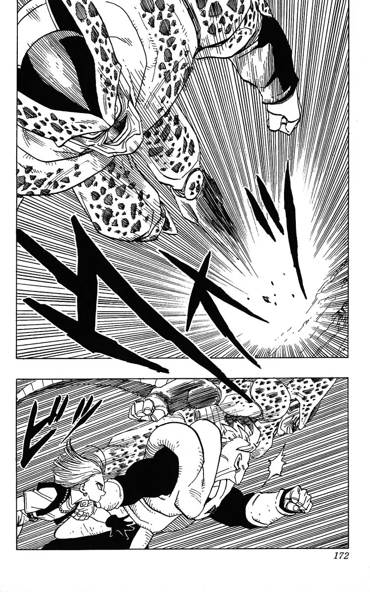 Chapitre 31 — Dragon Ball (Édition Japonaise) Vol. 31 — page 172
