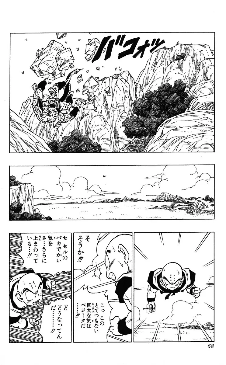 Chapitre 32 — Dragon Ball (Édition Japonaise) Vol. 32 — page 68