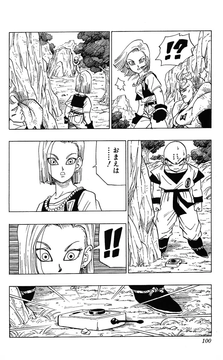 Chapitre 32 — Dragon Ball (Édition Japonaise) Vol. 32 — page 100