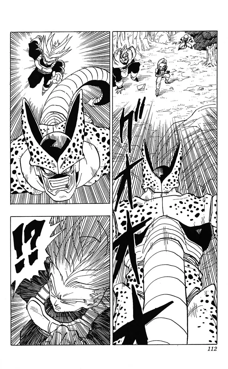 Chapitre 32 — Dragon Ball (Édition Japonaise) Vol. 32 — page 112