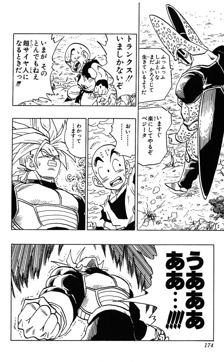 Chapitre 32 — Dragon Ball (Édition Japonaise) Vol. 32 — page 174