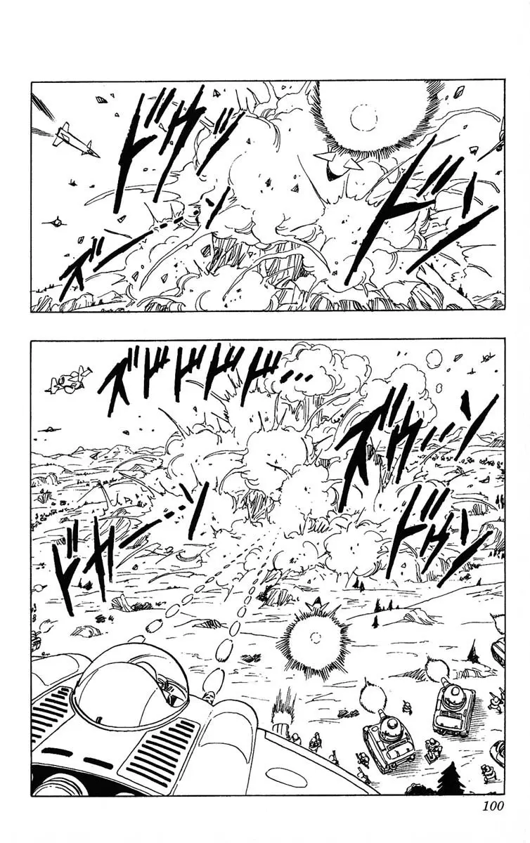 Chapitre 33 — Dragon Ball (Édition Japonaise) Vol. 33 — page 100