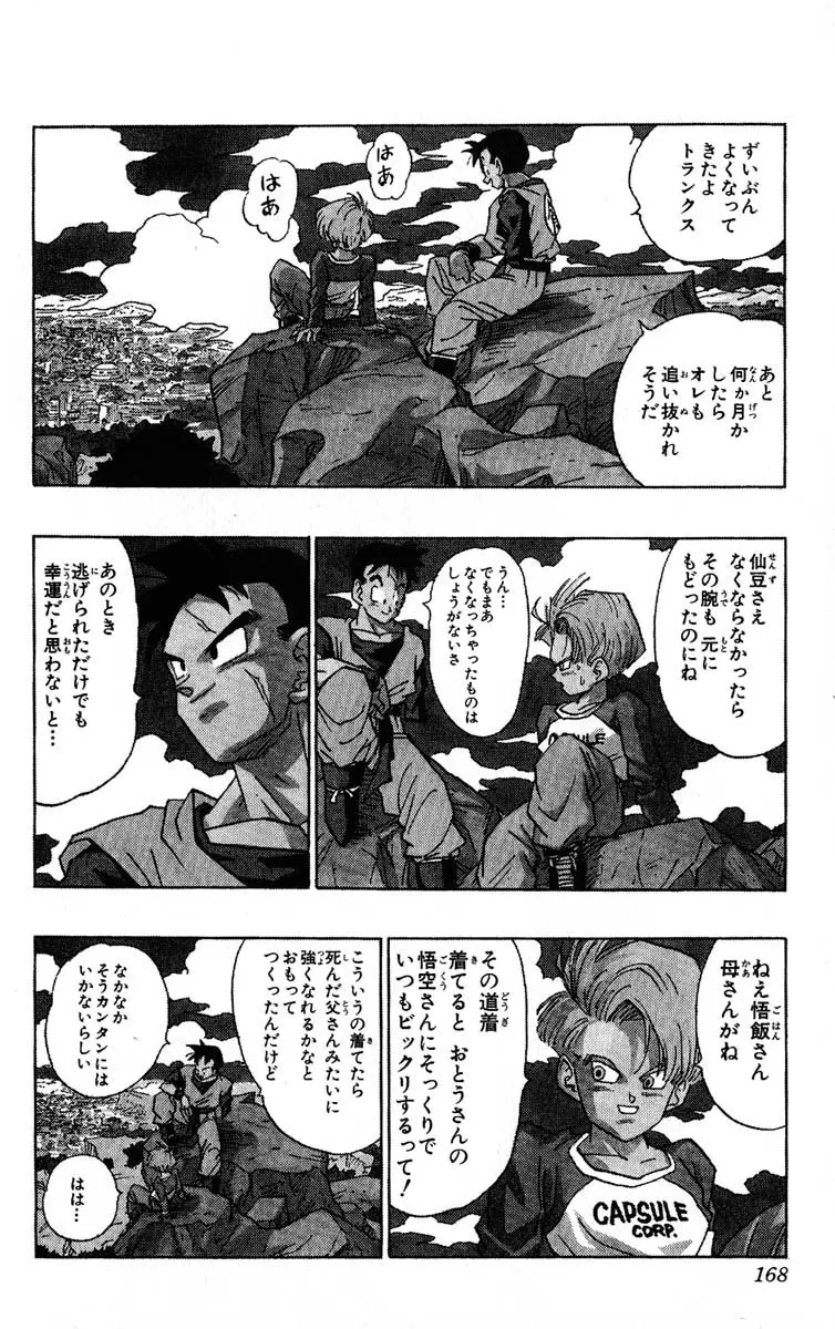 Chapitre 33 — Dragon Ball (Édition Japonaise) Vol. 33 — page 168