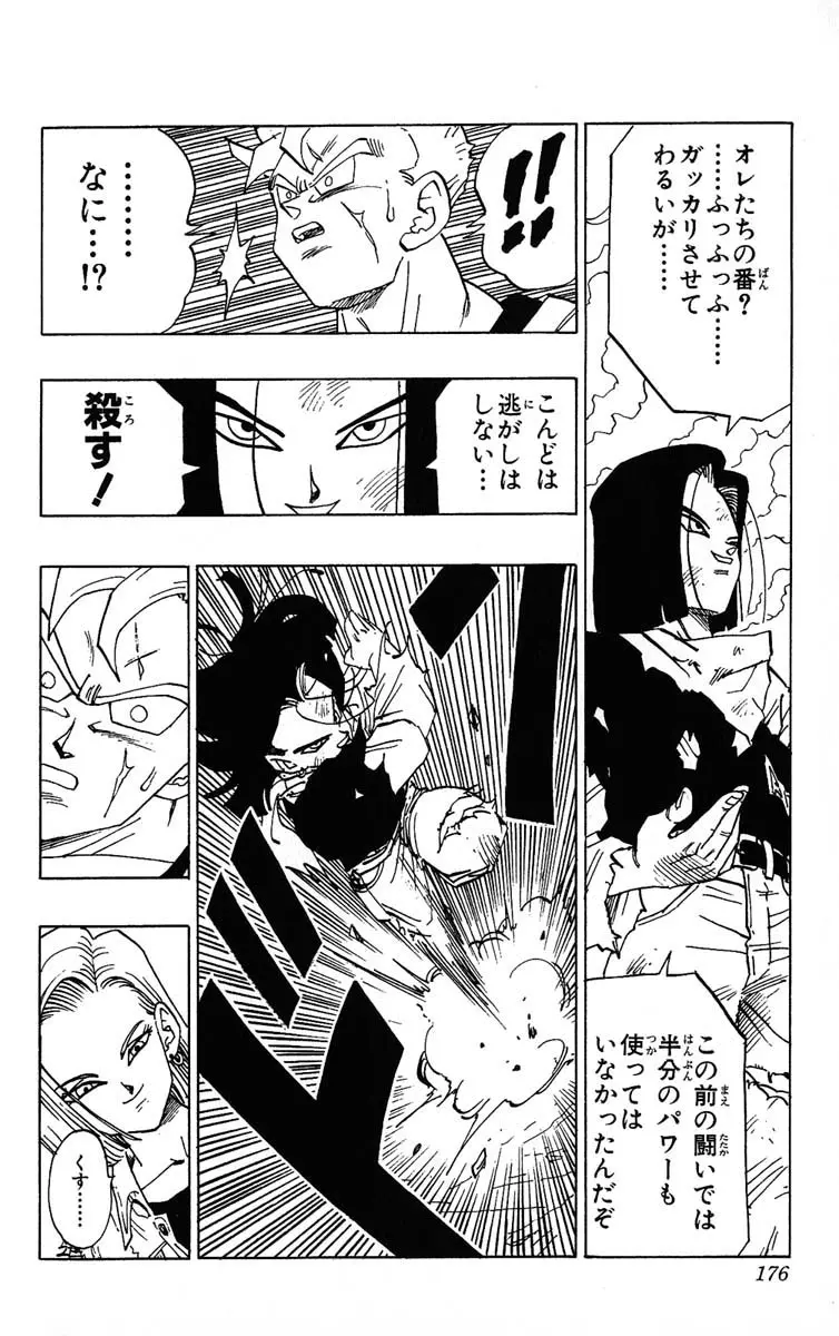Chapitre 33 — Dragon Ball (Édition Japonaise) Vol. 33 — page 176