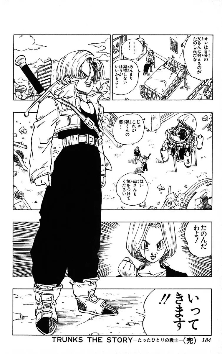 Chapitre 33 — Dragon Ball (Édition Japonaise) Vol. 33 — page 184
