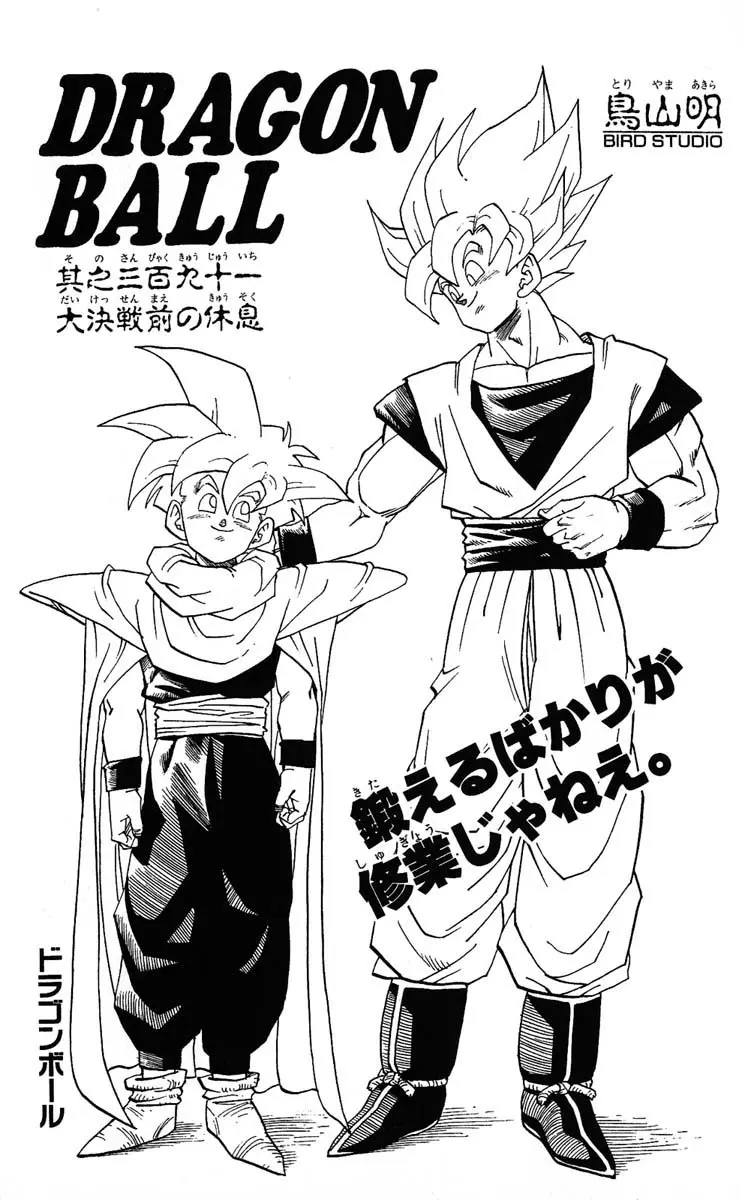 Chapitre 33 — Dragon Ball (Édition Japonaise) Vol. 33 — page 187