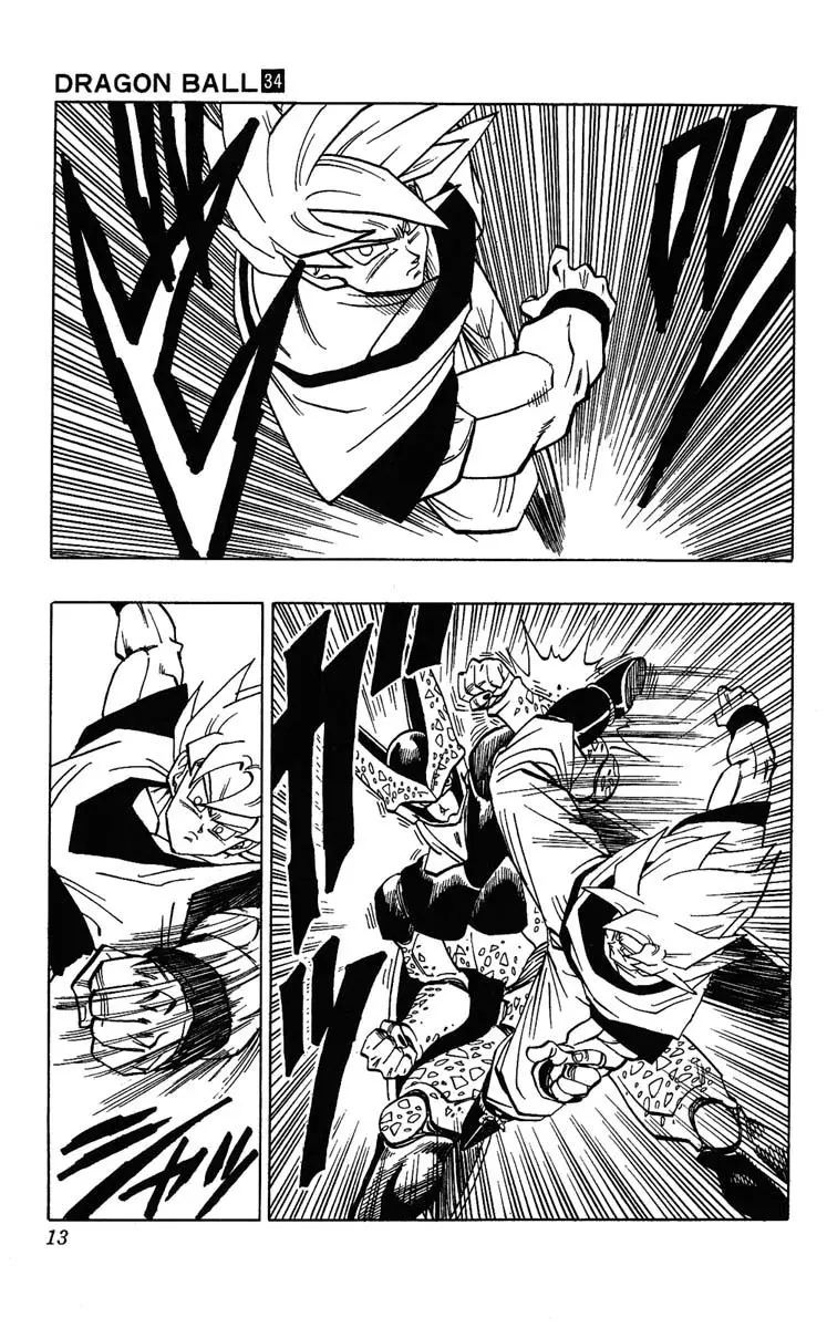 Chapitre 34 — Dragon Ball (Édition Japonaise) Vol. 34 — page 13