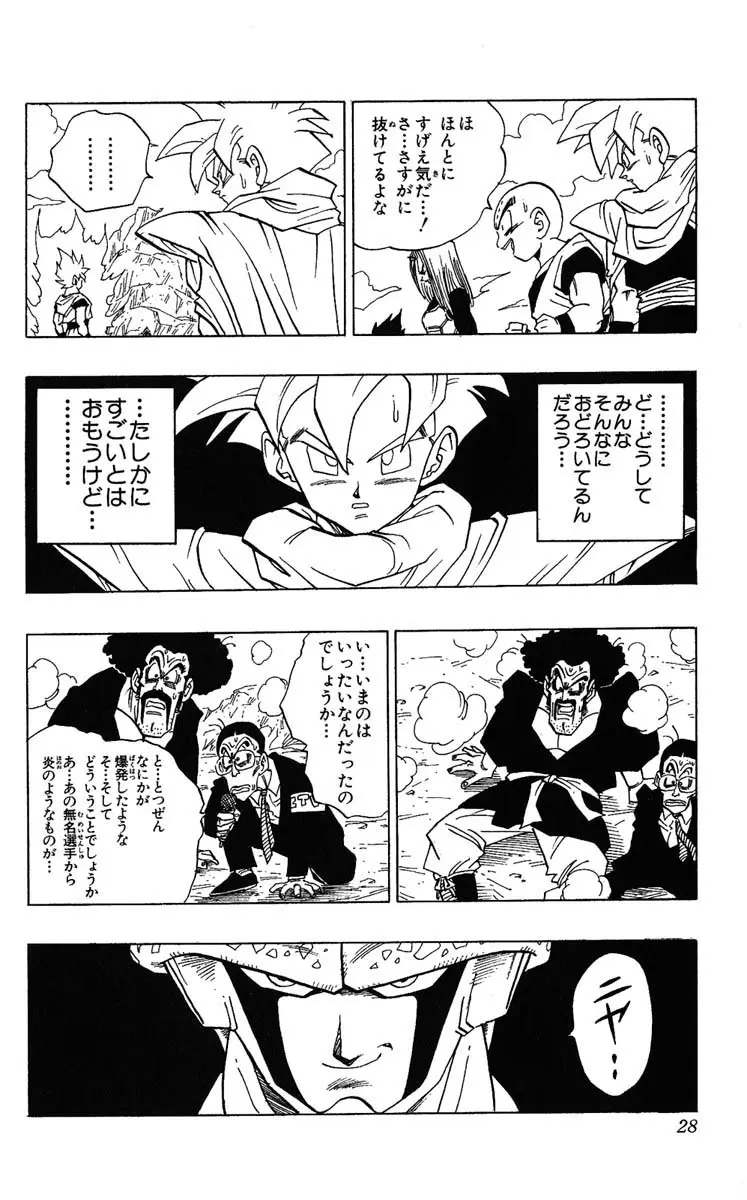 Chapitre 34 — Dragon Ball (Édition Japonaise) Vol. 34 — page 28