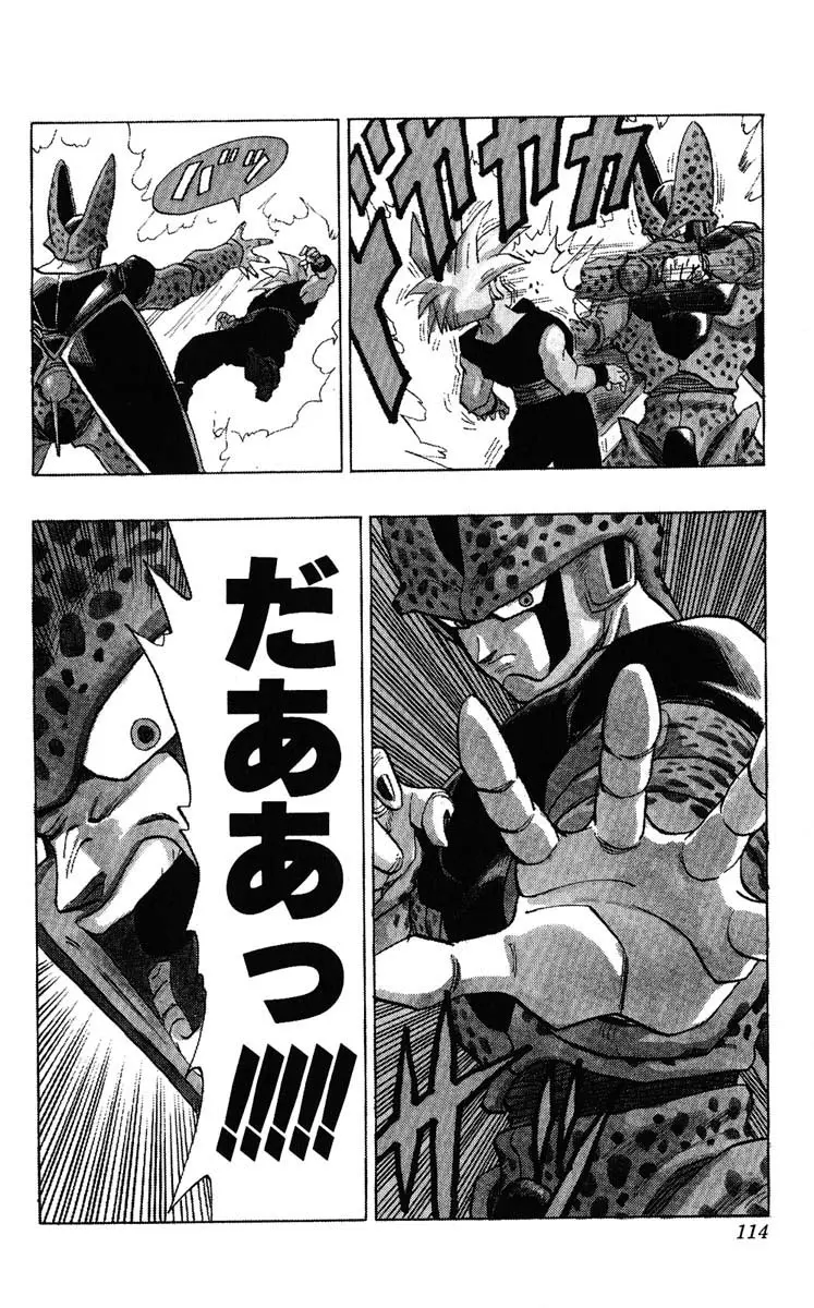 Chapitre 34 — Dragon Ball (Édition Japonaise) Vol. 34 — page 114