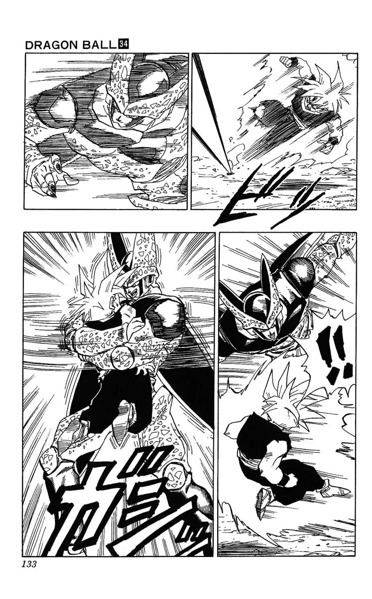 Chapitre 34 — Dragon Ball (Édition Japonaise) Vol. 34 — page 133
