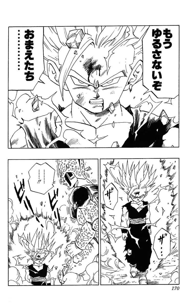 Chapitre 34 — Dragon Ball (Édition Japonaise) Vol. 34 — page 170