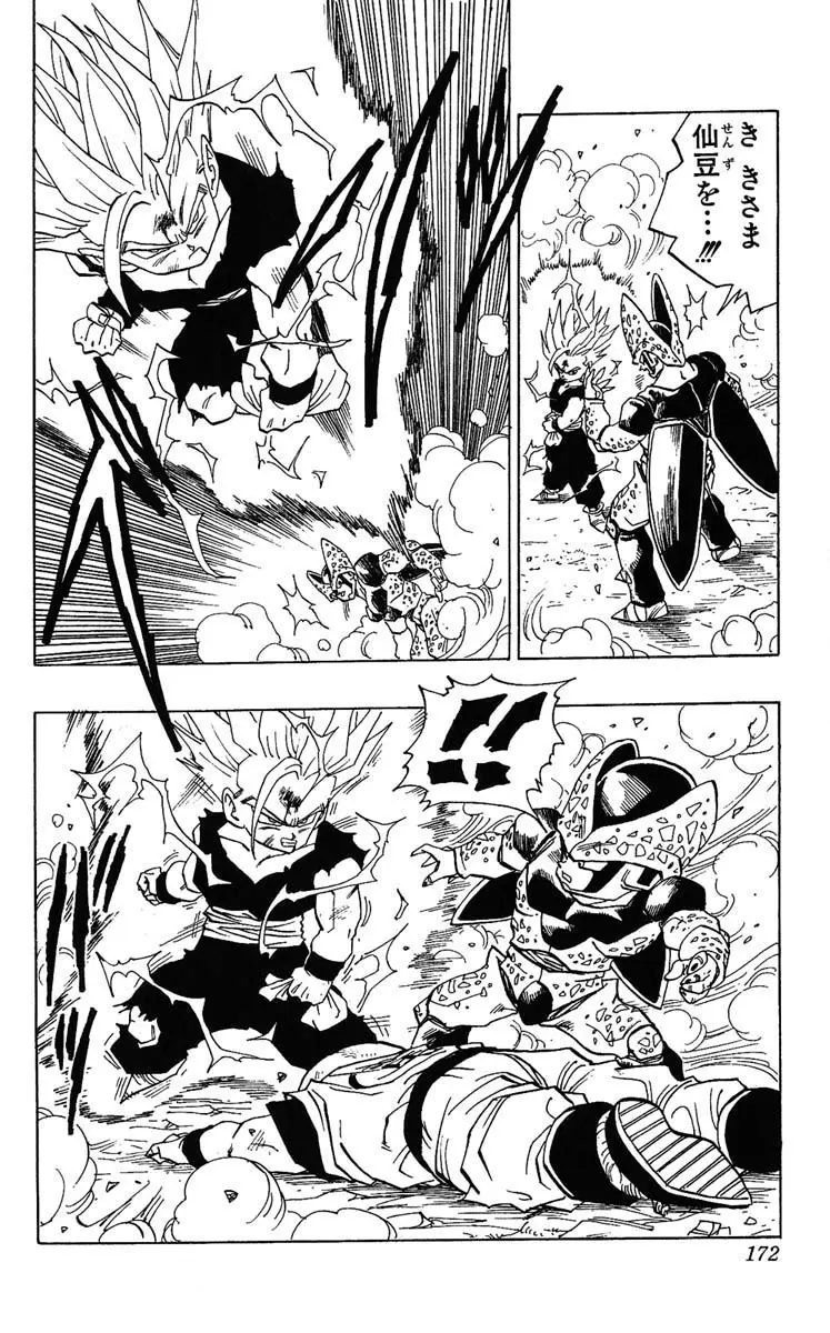 Chapitre 34 — Dragon Ball (Édition Japonaise) Vol. 34 — page 172