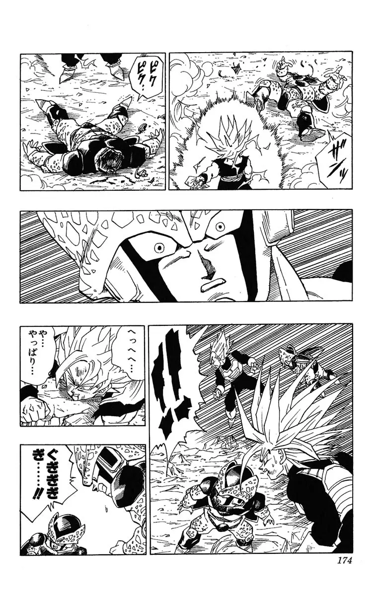 Chapitre 34 — Dragon Ball (Édition Japonaise) Vol. 34 — page 174