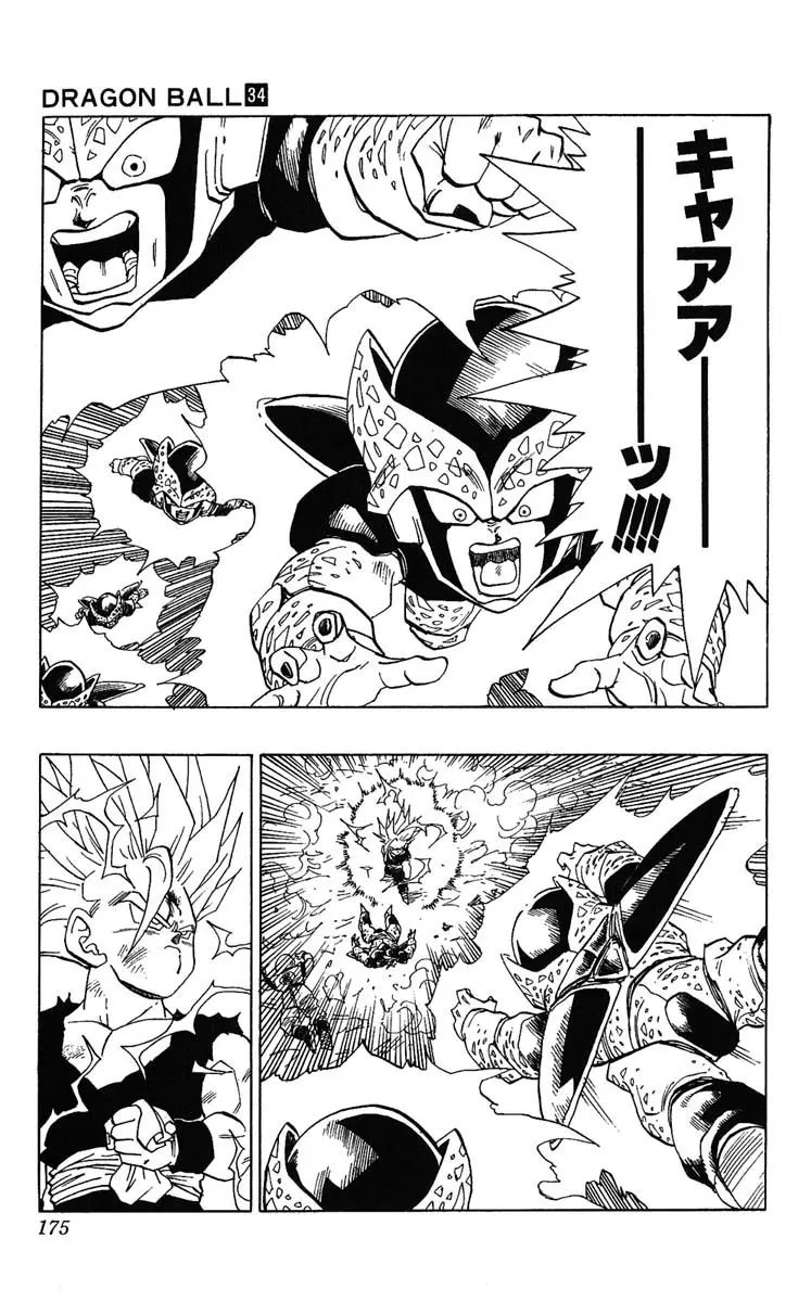 Chapitre 34 — Dragon Ball (Édition Japonaise) Vol. 34 — page 175