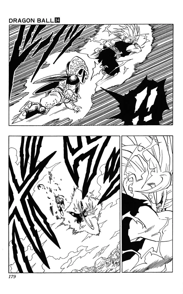 Chapitre 34 — Dragon Ball (Édition Japonaise) Vol. 34 — page 179