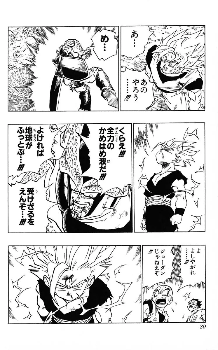 Chapitre 35 — Dragon Ball (Édition Japonaise) Vol. 35 — page 30