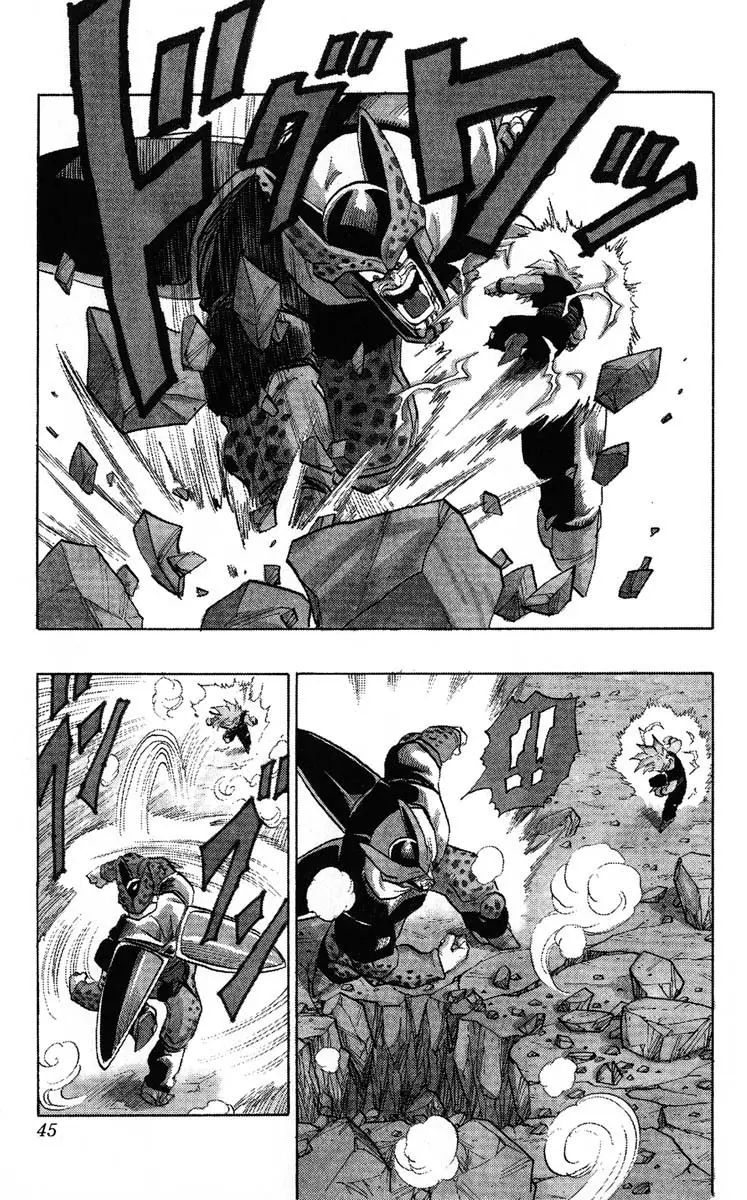 Chapitre 35 — Dragon Ball (Édition Japonaise) Vol. 35 — page 45