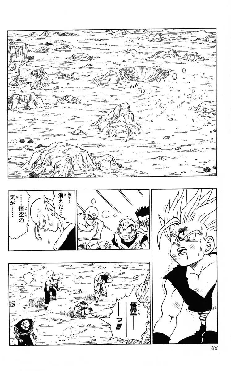 Chapitre 35 — Dragon Ball (Édition Japonaise) Vol. 35 — page 66