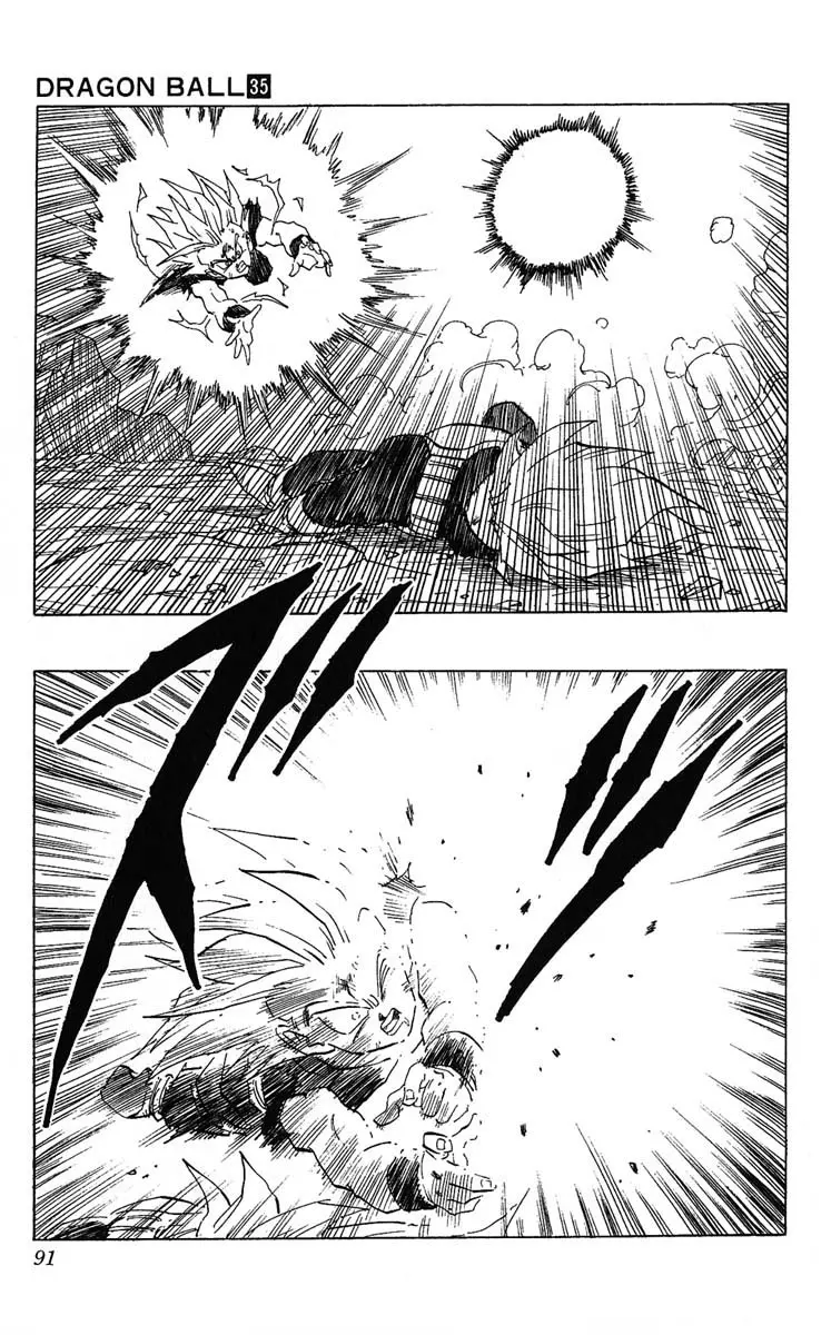 Chapitre 35 — Dragon Ball (Édition Japonaise) Vol. 35 — page 91