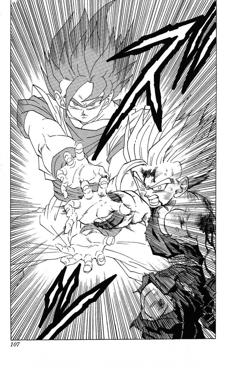 Chapitre 35 — Dragon Ball (Édition Japonaise) Vol. 35 — page 107