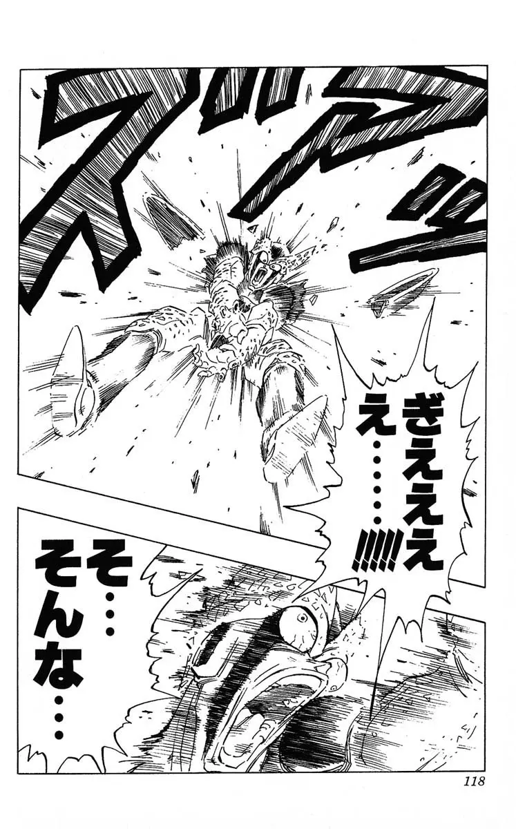 Chapitre 35 — Dragon Ball (Édition Japonaise) Vol. 35 — page 118