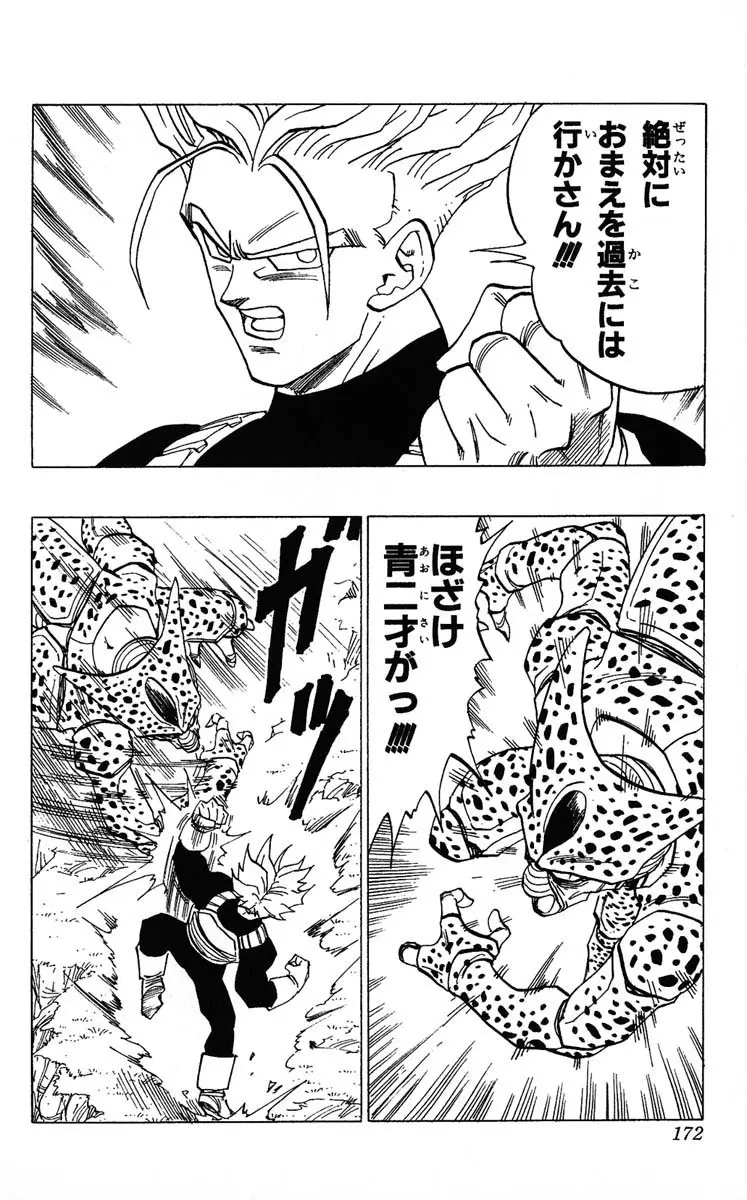 Chapitre 35 — Dragon Ball (Édition Japonaise) Vol. 35 — page 172
