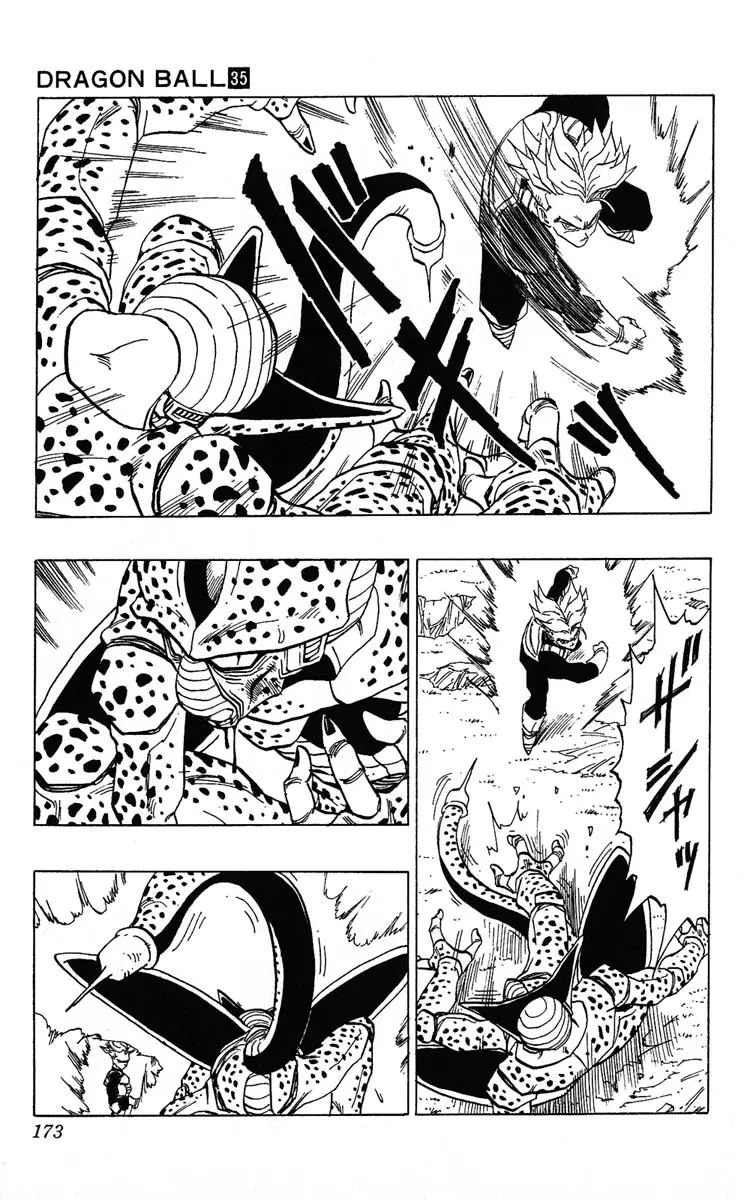 Chapitre 35 — Dragon Ball (Édition Japonaise) Vol. 35 — page 173